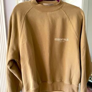 ESSENTIALS fear of god sweatshirt size XS